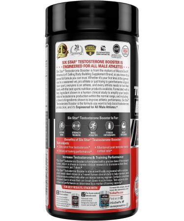 Six Star Elite Series Testosterone Booster - 60z Size - Buy Online on GoSupps.com