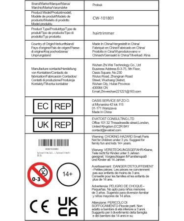 Men's Hair Trimmer Professional Hair Trimmer Set Beard Trimmer Long Hair Trimmer Hairdresser Rechargeable Contours Hair Trimmer - Buy Online on GoSupps.com