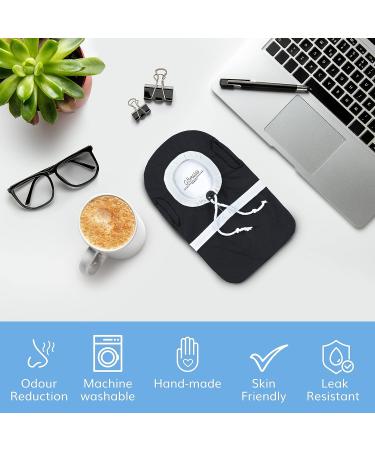 GBmates Water-Resistant Ostomy Bag Cover with Adjustable Opening - Belt Hoop & Buckle Closure | Ncsr - Buy Online on GoSupps.com