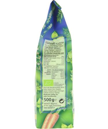  Rapunzel Rapunzel Iodine Herbal Salt with 15% Herbs and Vegetables 1 Pack (1 x 500g) - Organic - Buy Online on GoSupps.com