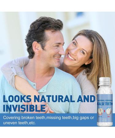 Temporary Tooth Repair Kit - DIY Replacement for Missing & Broken Teeth - Heat Fit Beads for Confident Smile - Buy Online on GoSupps.com