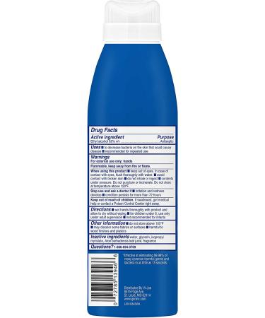 Germ-X Hand Sanitizer Spray 5.5 Oz - Pack of 6 | Effective Antibacterial Protection - Buy Online on GoSupps.com
