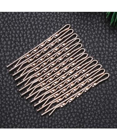 Lurrose 72pcs Rose Gold Alloy Wave Hairpins | Minimalist Bobby Pins for Women - International Shipping - Buy Online on GoSupps.com