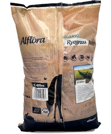 Alflora Organic 1KG Approx Premium Ryegrass Meadow Hay Original - 100% Natural - 10% Protein Fibre and Nutrient Rich Everyday Use Hay or Chaff - For Rabbits Gerbils Hamsters Guinea Pigs Unfavoured 1 count (Pack of 1) - Buy Online on GoSupps.com