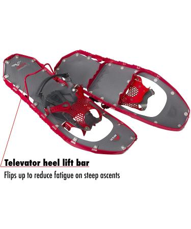 MSR Lightning Ascent Women's Snowshoes 25 Inch Pair - Raspberry - Buy Online on GoSupps.com