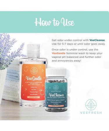 VeeFresh VeePower Lite Bundle - Ultimate Feminine Care for Freshness & Odor Control | VeeCleanse Boric Acid Suppositories & VeeGentle pH Balance Wash - Shop Now - Buy Online on GoSupps.com