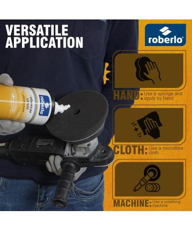 ROBERCARUF920 Ultra Fine Polish - Premium 1KG Buffing & Cutting Compound for Automotive Paint Restoration - High-Gloss Finish Kit - Buy Online on GoSupps.com