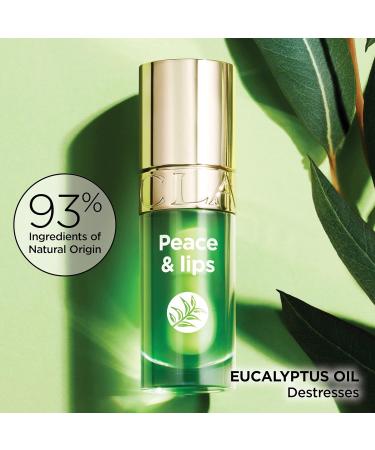 Clarins Limited Edition Lip Comfort Oil | Hydrates Nourishes and Protects Lips | Sheer High Shine Finish | 93% Natural Ingredients With Skincare Benefits | Blend of 3 Nourishing Plant Oils | 0.2 Oz 13 - Green Peace - Buy Online on GoSupps.com
