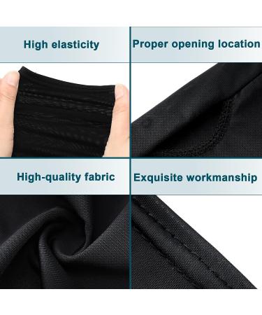 Black Arm Cast Cover - Short Arm Sleeve Protector for Cast Decorations - 8 Pcs, Washable & Removable - 11 Length x 9-11 Circumference - Buy Online on GoSupps.com
