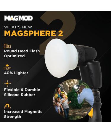 MagMod Starter Flash Kit 2 - Camera Speedlight Diffuser & Magnetic Light Modifier Attachments - MagGrip 2, MagSphere 2, MagGrid 2 - Superior Light Control - Buy Online on GoSupps.com