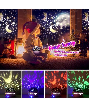 Unicorn Toys for Girls Vingtank Night Light Kids Girls Toys Age 4 5 6 7 8 Star Projector Kids Toys for 1-12 Year Old Girls Birthday Decorations Children Room Decor Green red - Buy Online on GoSupps.com