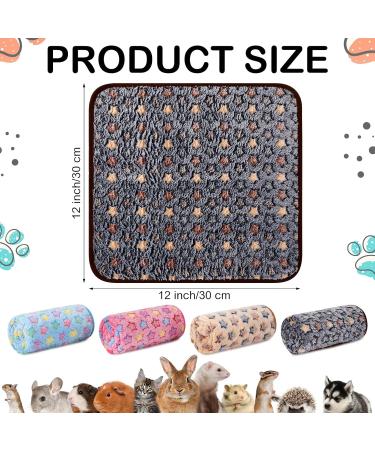 Buy NAMALU 4 Waterproof Guinea Pig Fleece Ceiling Inserts | Absorbent Reusable Pipi Pads for Small Dogs & Guinea Pigs | Star Pattern (30 x 30 cm) - Buy Online on GoSupps.com