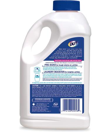 OUT White Brite Laundry Whitener | Removes Red Clay | Ideal for White Baseball Pants, Sheets, Towels | Safer Alternative to Bleach | Cleaner, Brighter, Fresher Laundry | 4 lb 12 oz - Buy Online on GoSupps.com