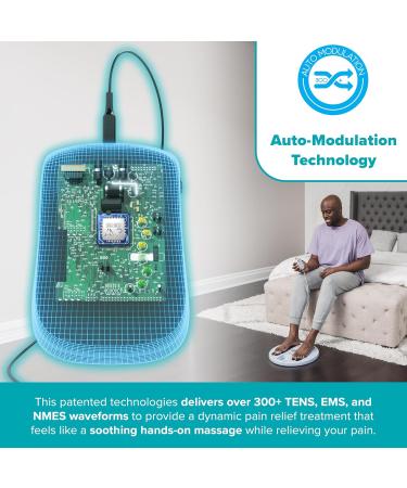 DR-HO'S Circulation Promoter Essential Package - TENS Machine EMS and AMP - Improves Circulation Reduces Swelling and Relieves Foot and Leg Pain - Buy Online on GoSupps.com