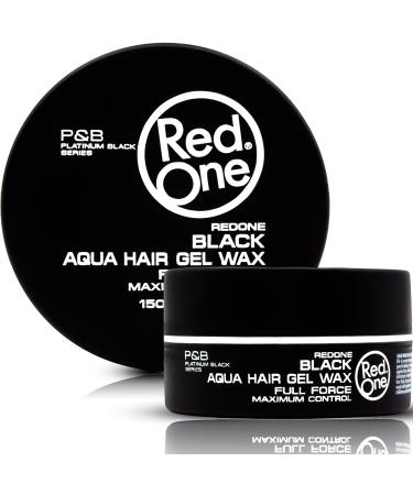Redone water-soluble hair styling wax hair gel wax ultra-stop lime scent men and women-hair wax long-lasting shiny look maximum control black 150 ml - Buy Online on GoSupps.com