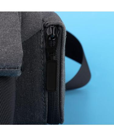 Toymis 6-Piece Universal Zipper Repair Kit - Removable Metal Pulls for Jackets Clothing Pants Jeans Luggage & Handbags - Durable Black Zippers - Buy Online on GoSupps.com