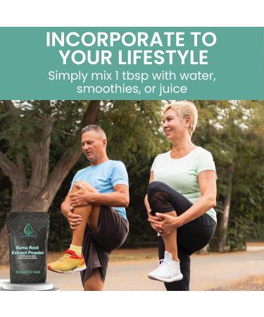 Holistic Bin Wild Harvested Root Ginseng Powder Brazilian Suma Root Ginseng for Tea & Smoothies Adaptogen Extract Non GMO 50 Grams - Buy Online on GoSupps.com