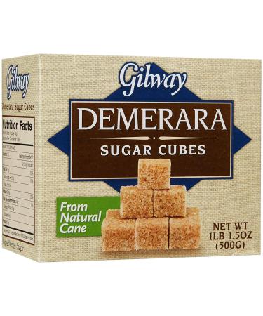 Gilway Demerara Sugar Cubes, 17.5 oz (3)