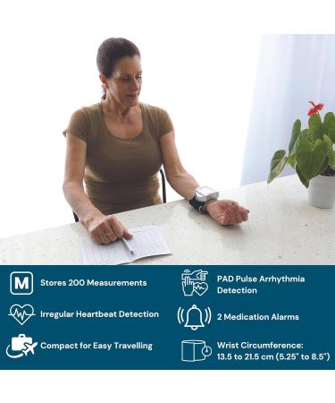 BIOS Diagnostics Blood Pressure Monitor - Wrist The #1 Canadian Blood Pressure Manufacturer* 200 memories Time and Date Alarm Detects Irregular Heartbeat Compact for Travel - Buy Online on GoSupps.com