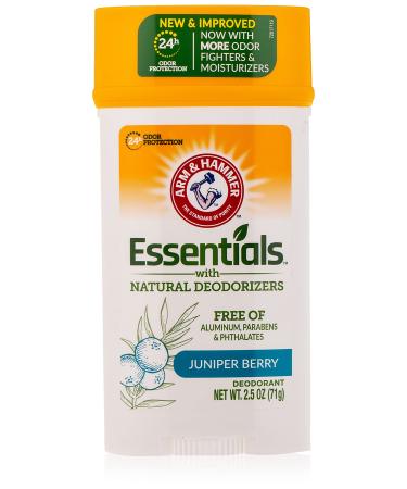 Arm & Hammer Essentials with Natural Deodorizers  Deodorant Clean Juniper Berry 2.5 oz