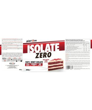  per4m Per4m Isolate Zero Red Velvet Cake 900g - Buy Online on GoSupps.com