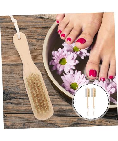 Mipcase 2pcs Scrub Tool Foot Dead Skin Exfoliator Feet Grinding Tools Body Scrubbers Manicure Tools Nail Tools Auto Body Tools Foot Grinding Tool Nursing Brush Exfoliating Wooden - Buy Online on GoSupps.com