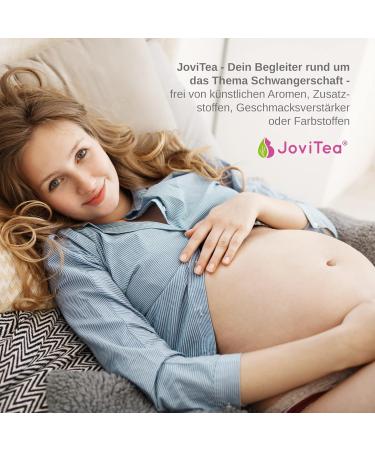 Jovitea Bio Raspberry Leaf Tea Set | 100% Natural Pregnancy Tea | 2x 80g | Ideal for Birth Preparation - Buy Online on GoSupps.com