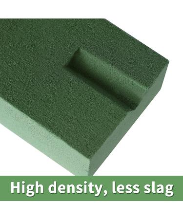 Mhonniwa 8PCS Wet Floral Foam Blocks for Artificial or Fresh Flowers - Green Flower Bricks Arrangement Supplies (8.5IN*2.4IN*3.5IN) - Buy Online on GoSupps.com