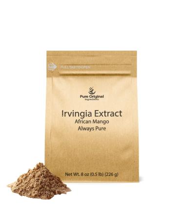PURE ORIGINAL INGREDIENTS Irvingia Seed Extract (8 oz) African Mango, Always Pure, Herbal Supplement, No Fillers or Additives 8 Ounce (Pack of 1)