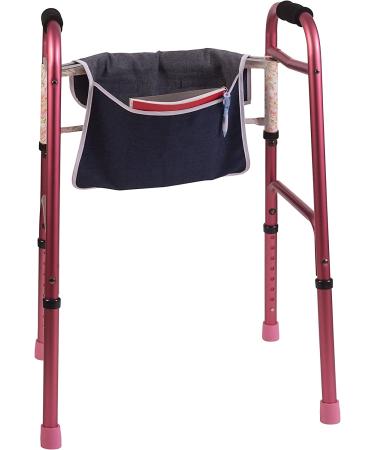 Durable DMI Universal Walker Bag | Single Pocket Carry-All Pouch | Easy to Attach & Fold | 12.5-15 Inches | Machine Washable - Buy Online on GoSupps.com