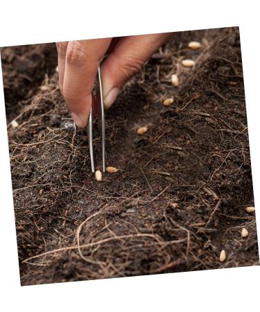 Minkissy 4-Part Set Tweezers for Eyelashes & Gardening - Stainless Steel Non-Slip Tools for Precision Planting & Splinter Removal - Buy Online on GoSupps.com