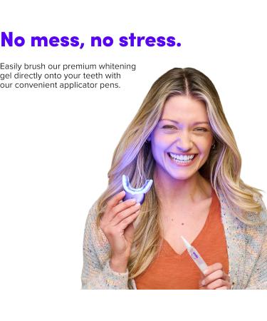 SmileDirectClub Mega Whitening Bundle: 3 Premium Gel Treatments, LED Light, Lip Balm - Buy Online on GoSupps.com