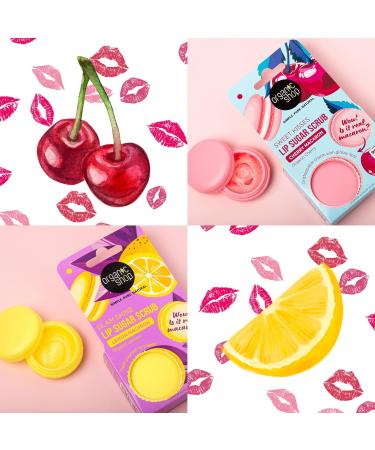Organic Shop Gommage Sucre L vres Citron Macaron 10 ml Macaron au citron - Buy Online on GoSupps.com
