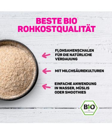 Shop Lebpur Bio Psyllium Shell Mix 500g - High Fiber 82g 100 Billion KBE/g Probiotics No Inulin Lactic Acid Cultures - International Shipping - Buy Online on GoSupps.com
