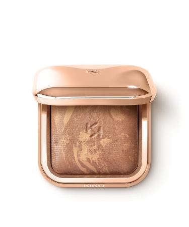 KIKO Milano Silky Glow Baked Bronzer 02 | Poudre Bronzante La Texture Soyeuse 02 Terracotta