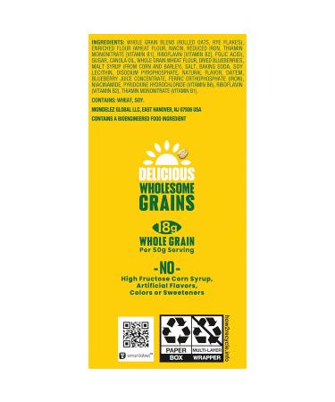 Belvita Blueberry Breakfast Biscuits - 6 Boxes (5 Packs, 4 Biscuits Each) | Healthy Snack - Buy Online on GoSupps.com