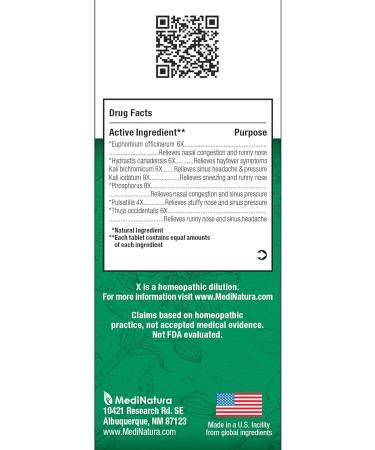 MediNatura BHI Multi Symptom Flare-Up Defense Bundle Sinus Relief Tablets (100) Mucus Relief Tablets (100) + Allergy Relief Tablets (100) Homeopathic Relief - Fast-Acting, Quick-Dissolve - Buy Online on GoSupps.com