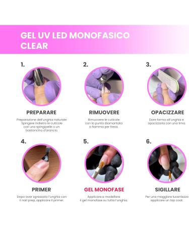  Nail Store Nail Store Clear single-phase UV gel long-lasting self-leveling medium density anti-yellowing easy to handle Suitable for refills (30 g) - Buy Online on GoSupps.com