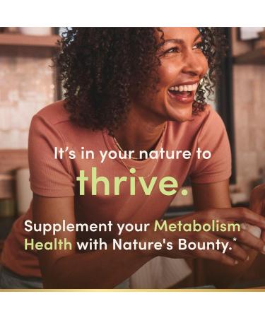 Nature's Bounty Advanced Metabolism Booster Helps Support Healthy Metabolism & Fat Loss 60 Capsules 60 Count (Pack of 1) - Buy Online on GoSupps.com