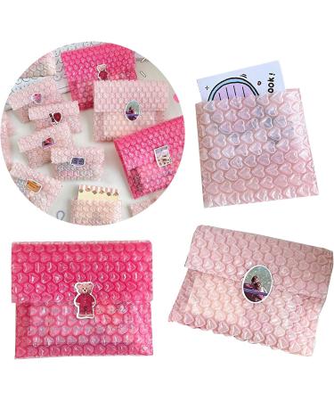 Wrap Bubble Pouches 10PCS Love Plastic Thicken Bubble Bags For Mailing Shockproof Bubble Bags For Bubble Packaging Bags Love Heart Plastic Thicken Bubble Bags Pink A - Buy Online on GoSupps.com