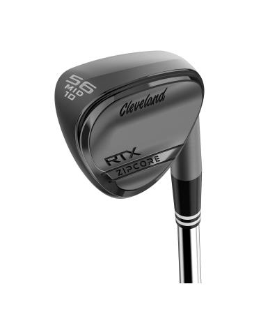 Cleveland Golf RTX ZipCore Black Satin Wedge Right Steel Wedge 52.1 Degrees