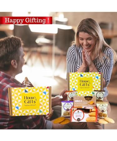Biscuits Gift Set Biscuit Hamper Including Ginger Biscuits Almond Thins & 4 Packets of Grandma Wild's Classic Biscuits | Biscuit Lovers Gift - Buy Online on GoSupps.com
