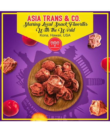 Asia Trans Li Hing Mui Crack Seed Plums - Sweet & Sour Dried Asian Plum Candy - Buy Online on GoSupps.com