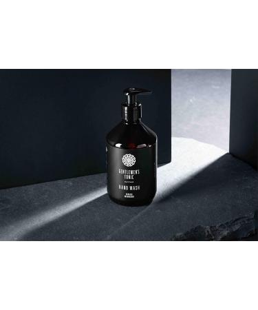 Gentlemen's Tonic Babassu & Bergamot Liquid Hand Wash for Men - 100% Natural & Moisturising 500 Milliliters Black - Buy Online on GoSupps.com
