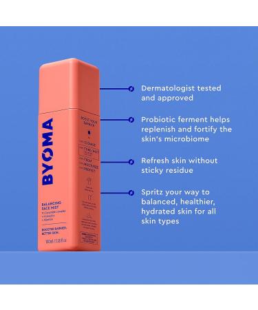 BYOMA Balancing Hydrating Face Mist 100ml fragrance free 100 ml (Pack of 1) - Buy Online on GoSupps.com