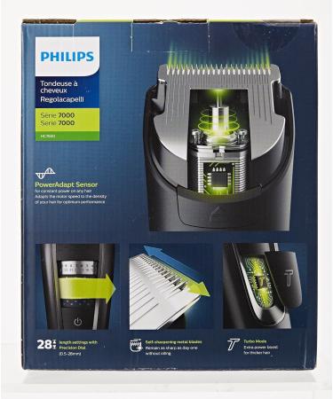 Philips HC7650/15 Hair Clipper Series 7000 - 28 Length Settings 3 Attachments & Professional Haircut Set - Buy Online on GoSupps.com
