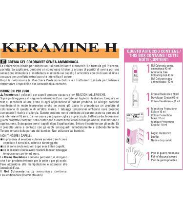  Keramine H Keramine H Gel Cream Black - 3 x 110 ml - Total: 330 ml - Buy Online on GoSupps.com