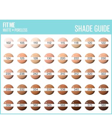 Maybelline Fit Me Matte & Poreless Foundation 332 Golden - 30ml - Buy Online on GoSupps.com