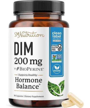 DIM Supplement 200 mg - 60 Capsules - Buy Online on GoSupps.com
