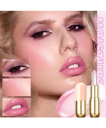 4 PCS Color Changing Lipstick Set Moisturizing Jelly Lip Balm & Gloss | Long Lasting Non-Sticky Anti-Crack | Perfect for All Skin Tones - Buy Online on GoSupps.com